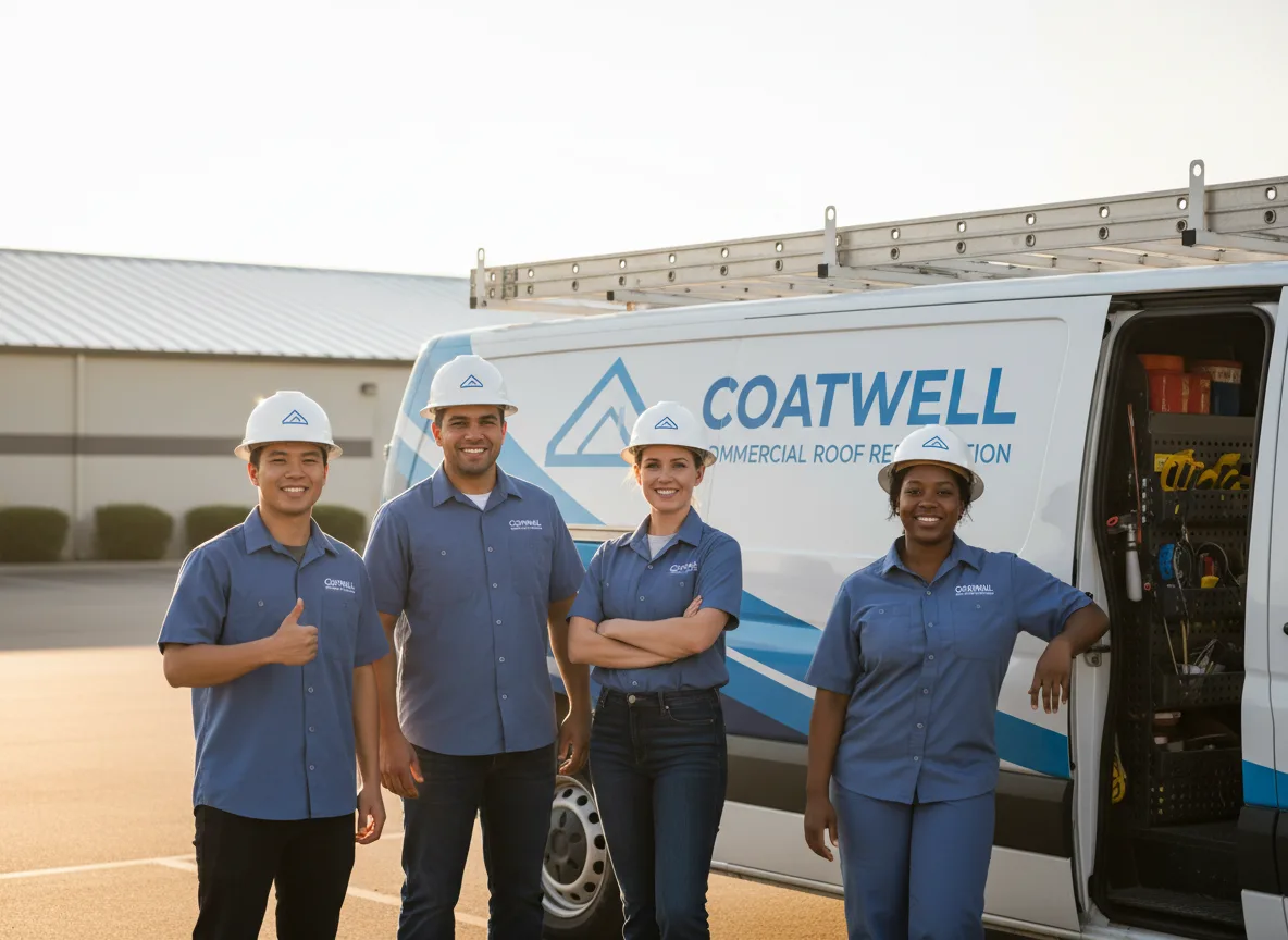 Commercial roof coating company in Lejunior, KY